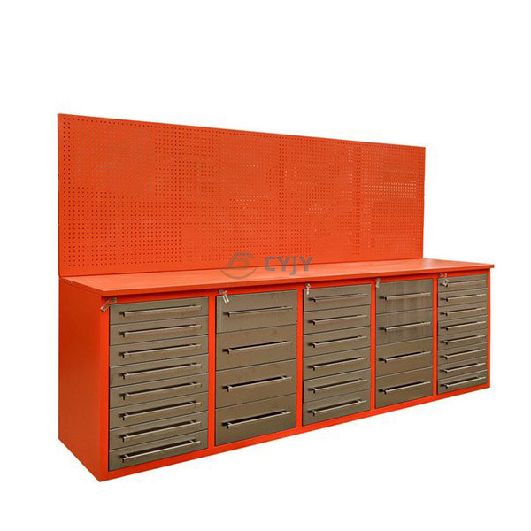 30 Drawer Heavy Duty Metal Bench