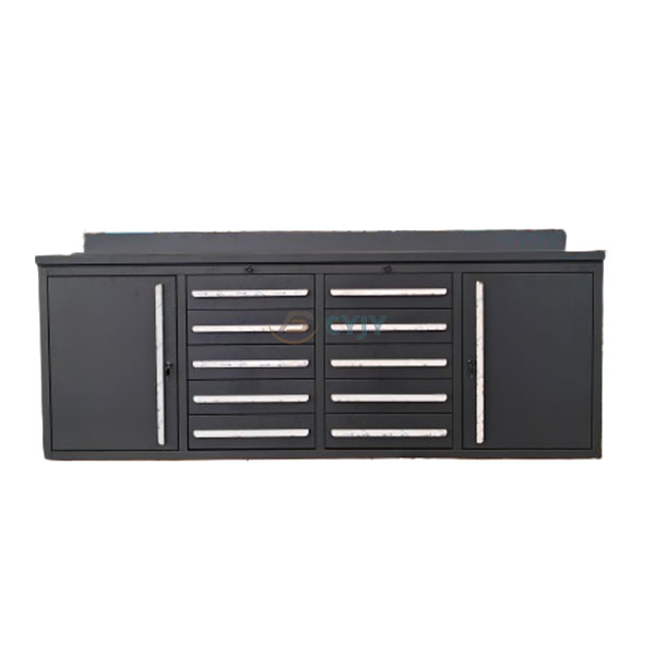 Double-door Metal-drawer Workbench